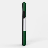 HIKE Text Bold Wide Camp Groene Witte Strepen Case-Mate iPhone Case (Achterkant/rechts)