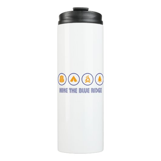 Hike the Blue Ridge Mountains Thermosbeker (Voorkant)