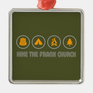 Hike the Frank Church Wilderness Idaho Metalen Ornament