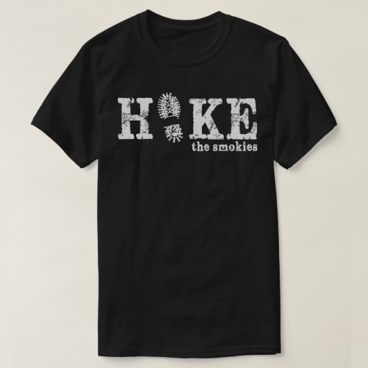 Hike the Great Smoky Mountains T-shirt (Design voorkant)
