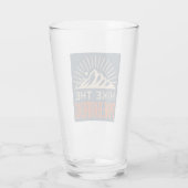 Hike The Pine Barrens New Jersey Sunburst Glas (Achterkant)