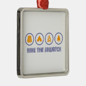 Hike the Sawatch Range Colorado Metalen Ornament (Rechts)