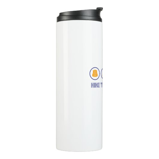 Hike the Wind River Mountain Range Thermosbeker (Gedraaid links)