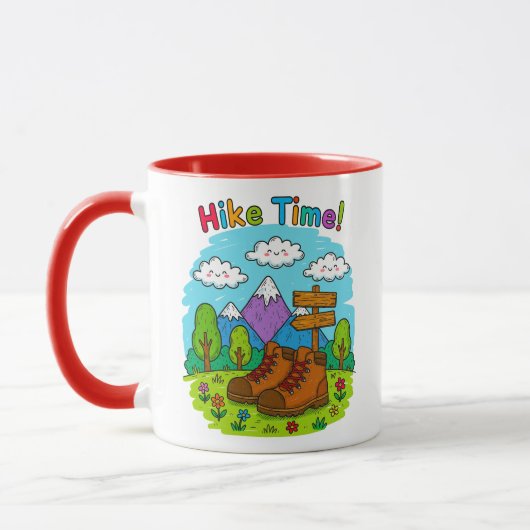 Hike Time Kids Crayon Adventure Art Mok (Links)