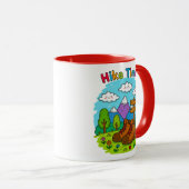 Hike Time Kids Krijt Avontuur Kunst Mok (Voorkant rechts)