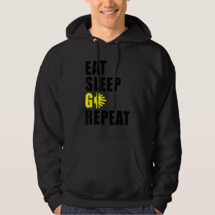 Hike Walk Camino de Santiago de Compostela James W Hoodie