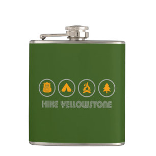 Hike Yellowstone Heupfles