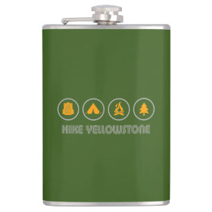 Hike Yellowstone Heupfles