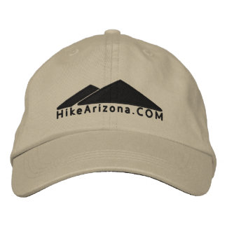 HikeArizona.COM - Black Embroided Baseball Pet