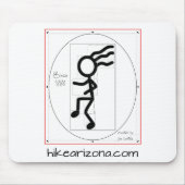 HikeArizona.COM - sinds 1996 Mousepad Muismat (Voorkant)