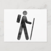 Hiker Briefkaart (Voorkant)