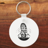 Hiker Brixen Im Thale Tyrol Austria Vacation Hikin Sleutelhanger (Voorkant)