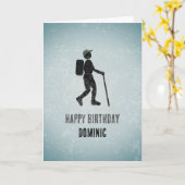 Hiker- en avonturenthema - Worn Metal Sign Kijk Kaart (Gele Bloem)