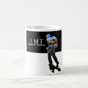 Hiker en Cathedral Peak - John Muir Trail Koffiemok