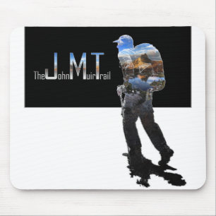 Hiker en Cathedral Peak - John Muir Trail Muismat