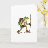 Hiker Hike Gift van het trekkikkergebergte Kaart (Gele Bloem)