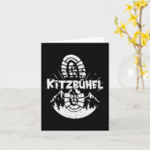 Hiker Kitzbühel Tyrol Austria Vacation Kaart (Gele Bloem)