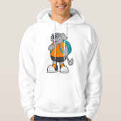 Hiker met rugzak hoodie (Voorkant)