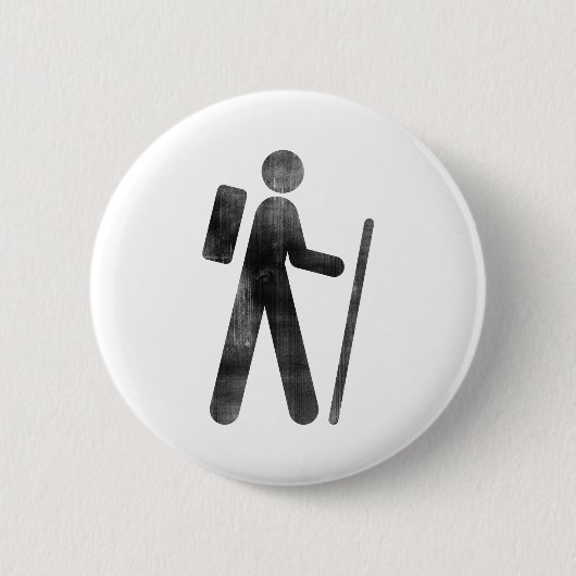 Hiker Ronde Button 5,7 Cm (Voorkant)