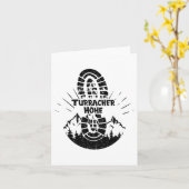 Hiker Turracher Höhe Kärnten Austria Vacation Kaart (Gele Bloem)