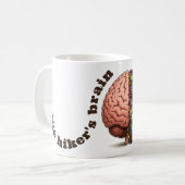 Hiker's Brain grappig Koffiemok (Voorkant links)