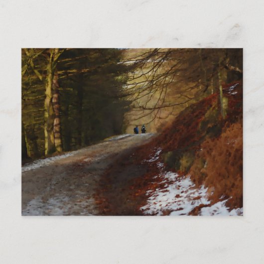Hikers Briefkaart (Voorkant)