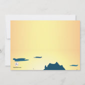 Hiker's ochtenduitnodiging kaart (Achterkant)