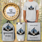 Hiker's Wilderness Adventure Mannen T-shirt