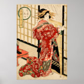 Hikeyotsu no yoru no ame ( Japanse gedrukte tekst) Poster (Voorkant)