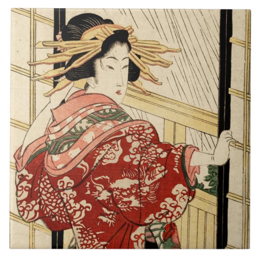 Hikeyotsu no yoru no ame ( Japanse gedrukte tekst) Tegeltje (Voorkant)