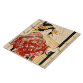 Hikeyotsu no yoru no ame ( Japanse gedrukte tekst) Tegeltje (Zijkant)