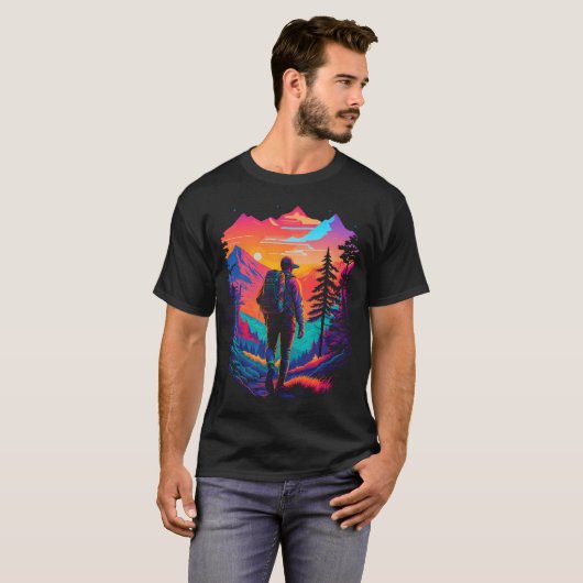 Hiking Adventure T-shirt (Voorkant volledig)