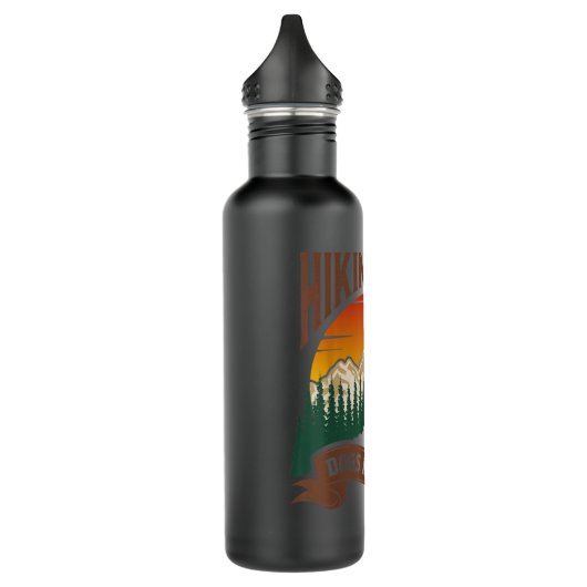 Hiking and Dogs Kinda Day, Rescue Hondenliefhebber Waterfles (Links)