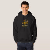 Hiking and German Shepherds Kinda Day Shepard Hike Hoodie (Voorkant volledig)