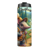 Hiking Armadillo Forest Thermosbeker (Voorkant)