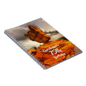 Hiking Balanced Rock Birthday Party Guest Book Notitieboek (Rechterzijde)