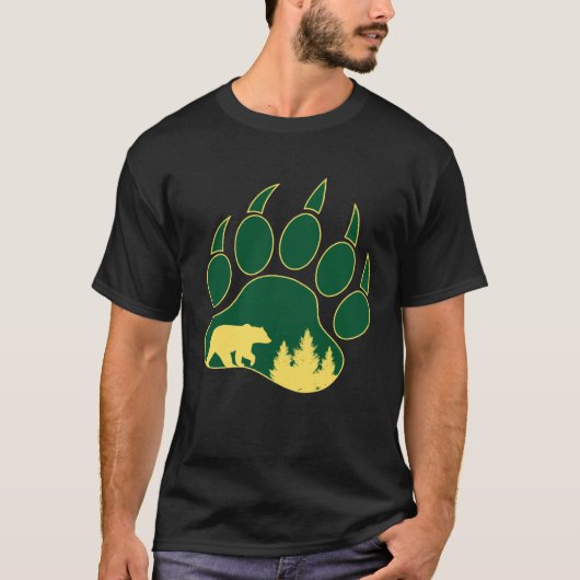 Hiking Bear Wear T-shirt (Voorkant)