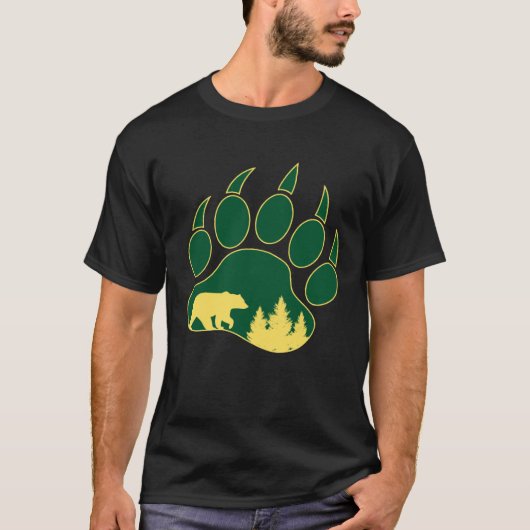 Hiking Bear Wear T-shirt (Voorkant)