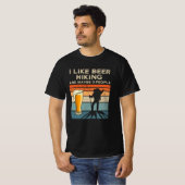 Hiking Beer Hiker Gift T-shirt (Voorkant volledig)