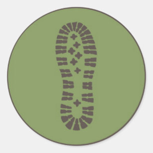 Hiking Boot Sticker