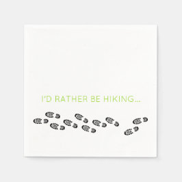 Hiking Boots Black, ik zou liever groen zijn. Servet