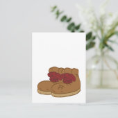 Hiking Boots Briefkaart (Staand voorkant)