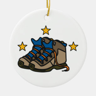 Hiking Boots Keramisch Ornament