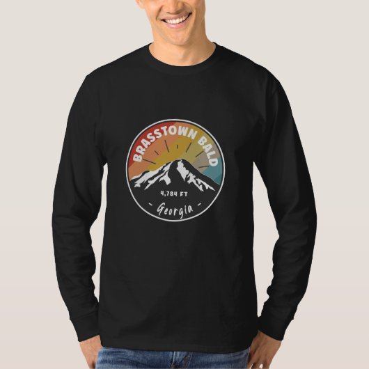 Hiking Brasstown Bald Georgia T-shirt (Voorkant)