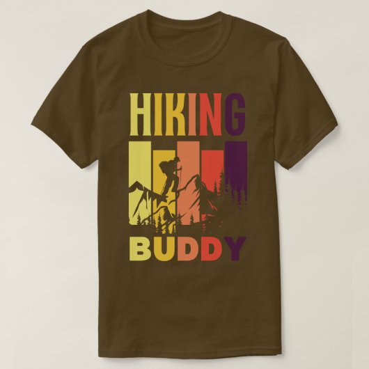 Hiking Buddy T-shirt (Design voorkant)