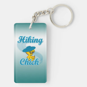 Hiking Chick 3 Sleutelhanger