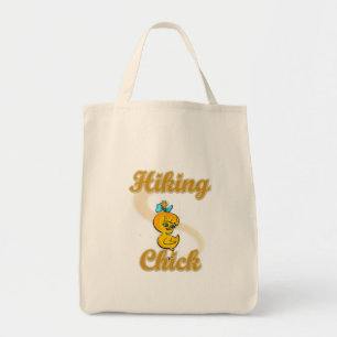 Hiking Chick Tote Bag