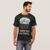 Hiking Dad Like Regular But Way Cooler Camping Adv T-shirt (Voorkant volledig)