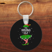 Hiking Elf Christmas Family Girls Women Elf Squad  Sleutelhanger (Voorkant)