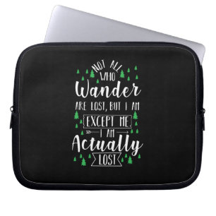 Hiking Funny Gezegde Laptop Sleeve